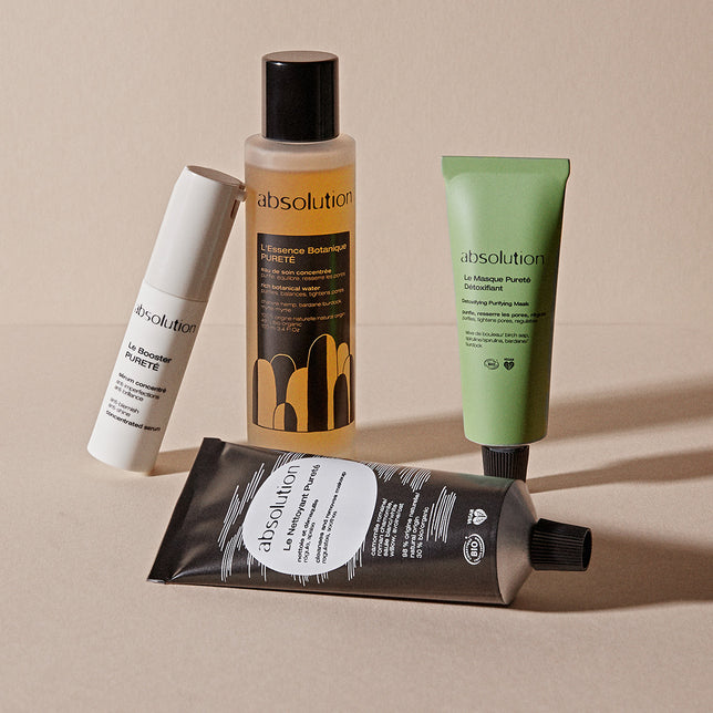 La routine des peaux à imperfections