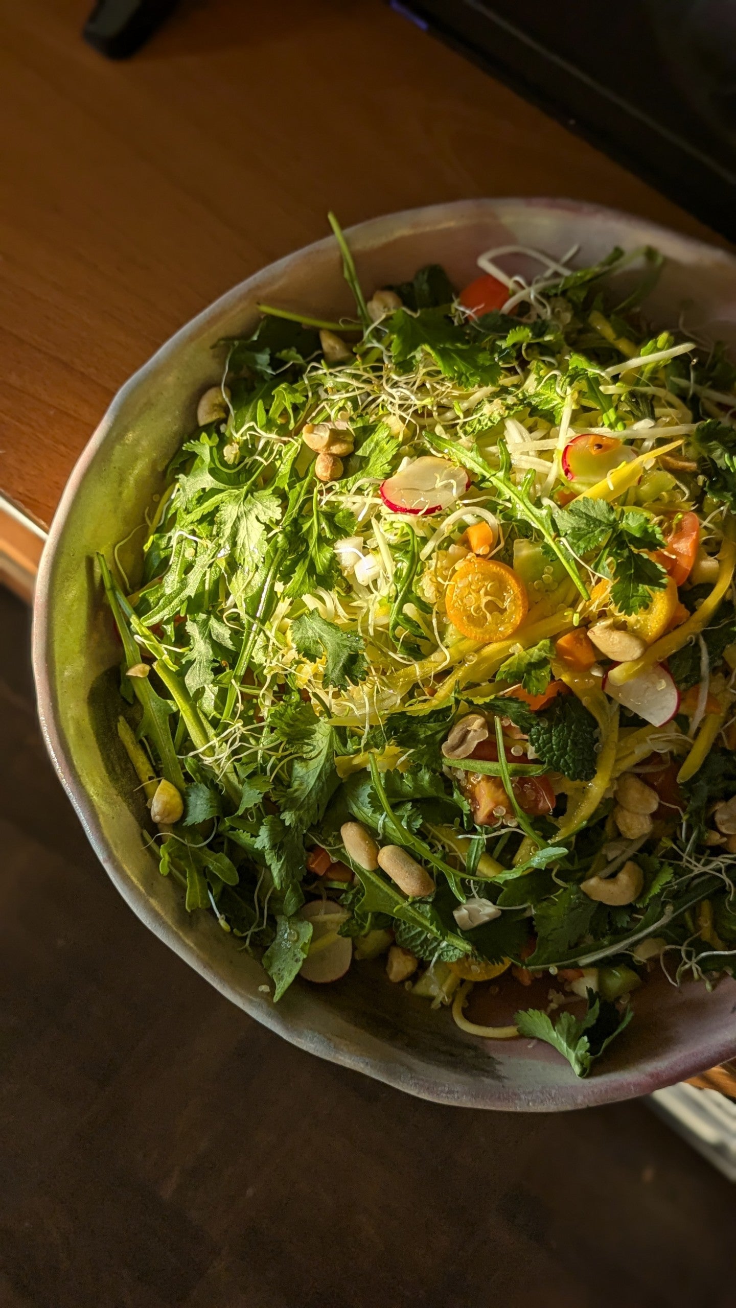 La « salade aux 12 saveurs » d’Isabelle Carron