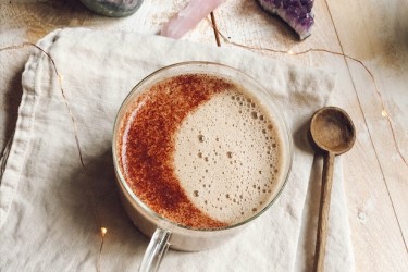 Reishi Latte by @thefrenchcoconut